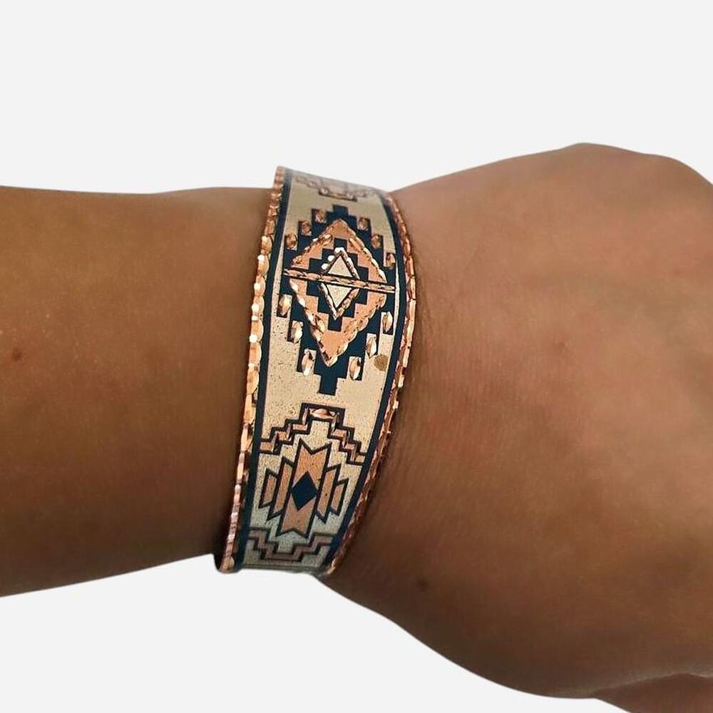 Modern southwestern style copper alloy
